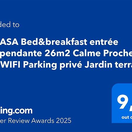 La Casa Bed&Breakfast Entree Independante 26M2 Calme Proche De Tout Wifi Parking Prive Jardin Terrasse Urrugne Exterior photo