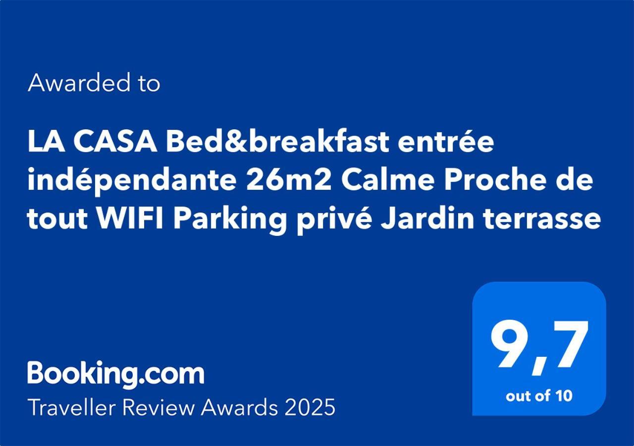 La Casa Bed&Breakfast Entree Independante 26M2 Calme Proche De Tout Wifi Parking Prive Jardin Terrasse Urrugne Exterior photo